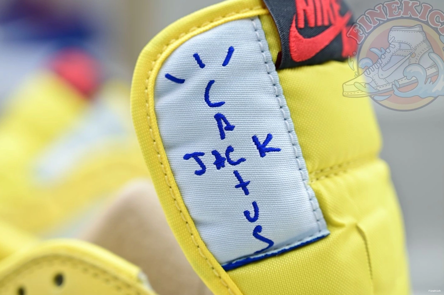 Canary Scott Air x Jordan Jordan 1Low Travis 0205